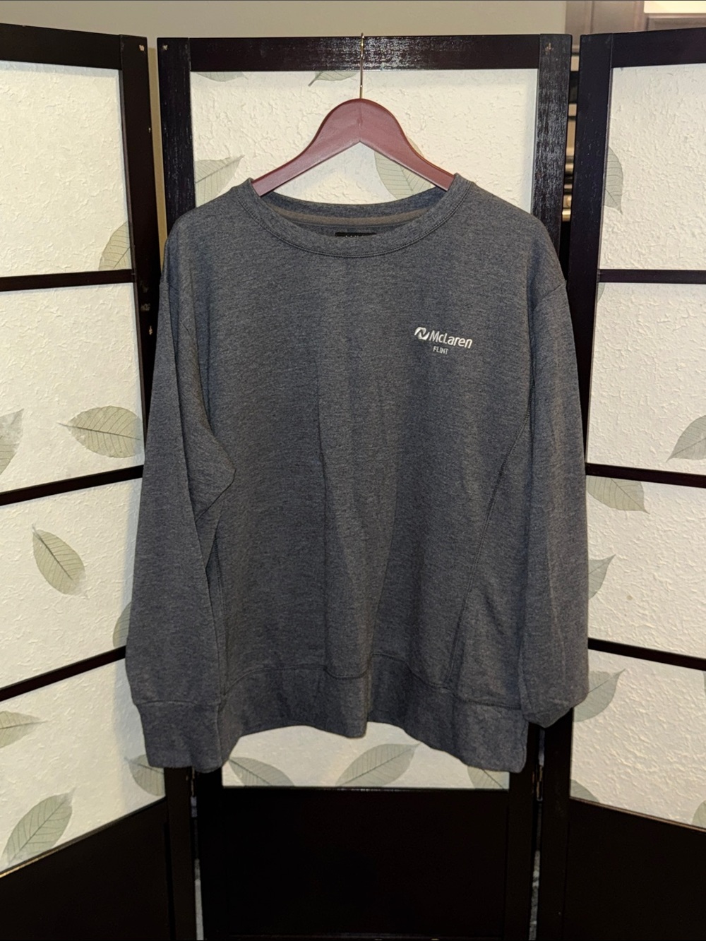 Unisex Gray Crewneck Sweatshirt